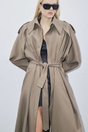 ATELIER TRENCH COAT KHAKI